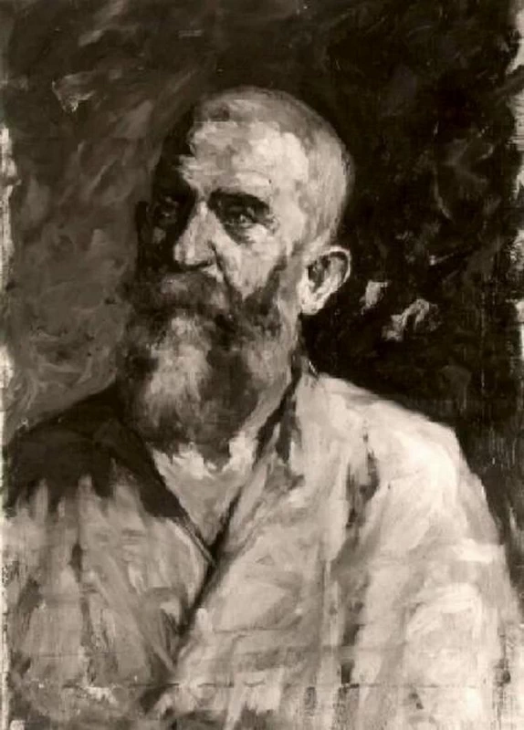  45-Francesco Filippini-Figura di vecchio con barba-Musei Civici Santa Giulia-Brescia 